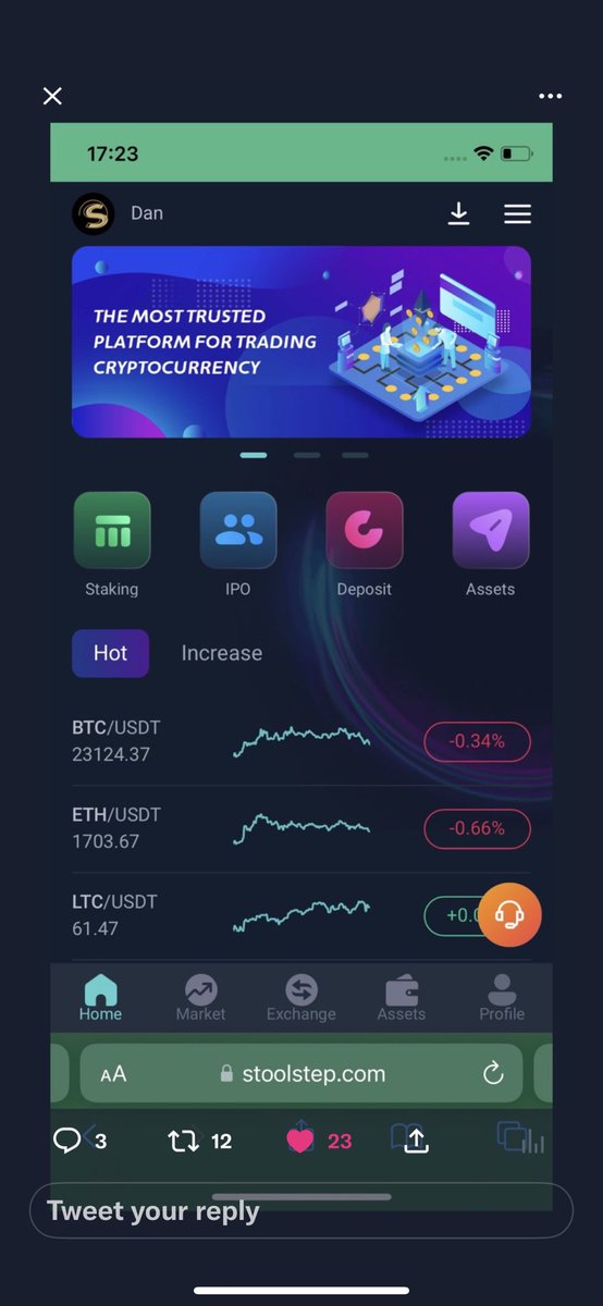 anwardraey's tweet photo. https://t.co/51Yn6UC1gt  is another leading crypto scam exchange. The site IPO a fake coins . This site run by criminal org,with help of  Asian girls 👧. Pls don’t invest here . You won’t be able to withdraw your fund https://t.co/6FRs5PFho0
