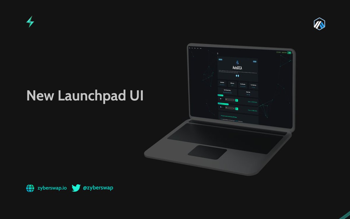 🚀The First IDO On #Zyberswap Is Only 1 Day Away For <a href="/AutoDCA_io/">AutoDCA 📈</a>🚀

🔥To ensure seamless operation, we have developed a completely new User Interface for the Launchpad. 

⚡️Mark your Calendar and Get your ZYB ready!

📆04/04/2023

👇Get Whitelisted for the FIRST HOUR of the sale!