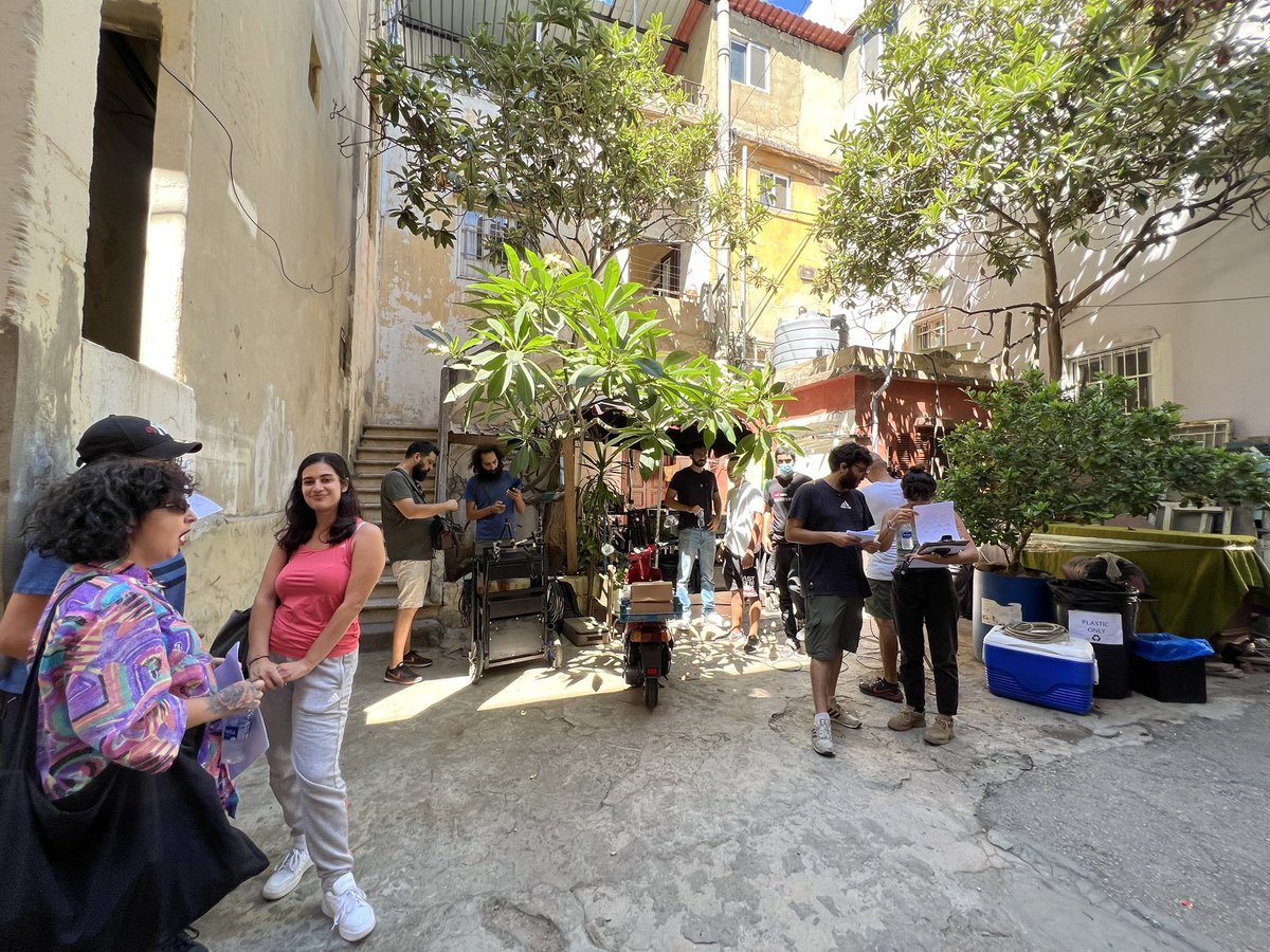ArzeFilm's tweet photo. Another great day on Arzé’s street 
يوم طويل بس حلو كتير عند أرزة
————————————————
#ArzéFilm #ArzéMovie #ArzeFilm #ArzeMovie
#فيلم_أرزة #أزرة
@diamand_abou_abboud
@BilalHamwi 
@mirashaib 
@samshaib 
@louaykhraish 
@itszeebad https://t.co/q0ZYqmND6P