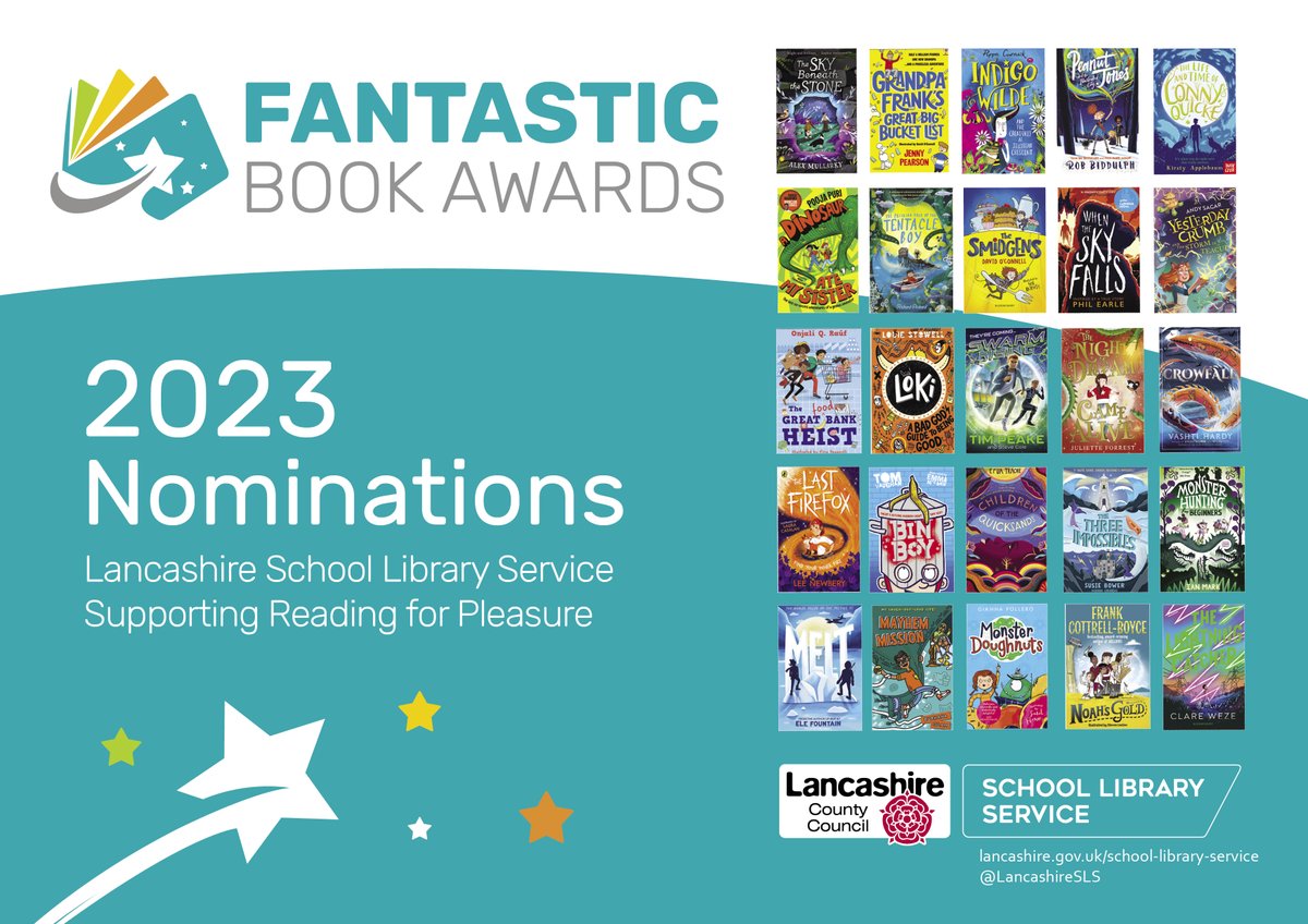 Thank you to all #BrilliantBookAward and #FantasticBookAwards #Schools...the voting has now CLOSED! We are busy calculating here at #LancsSLS HQ and we are very excited about the choices the wonderful #pupils of #Lancashire #Blackburn #Blackpool have made! #ReadingForPleasure🤩📚