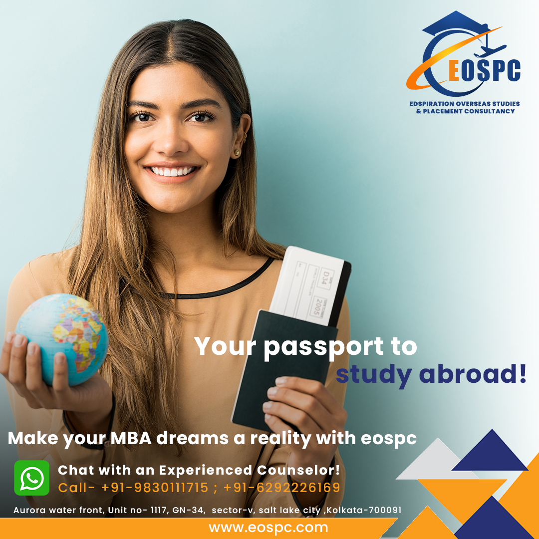 Make your MBA dreams a reality with eospc - Your passport to study abroad! 

Call us 📲 9330548359

Visit  eospc.com

#eospc #MBA #edspiration #studyabroad #onlinemba #studyoverseas #study #consultancy