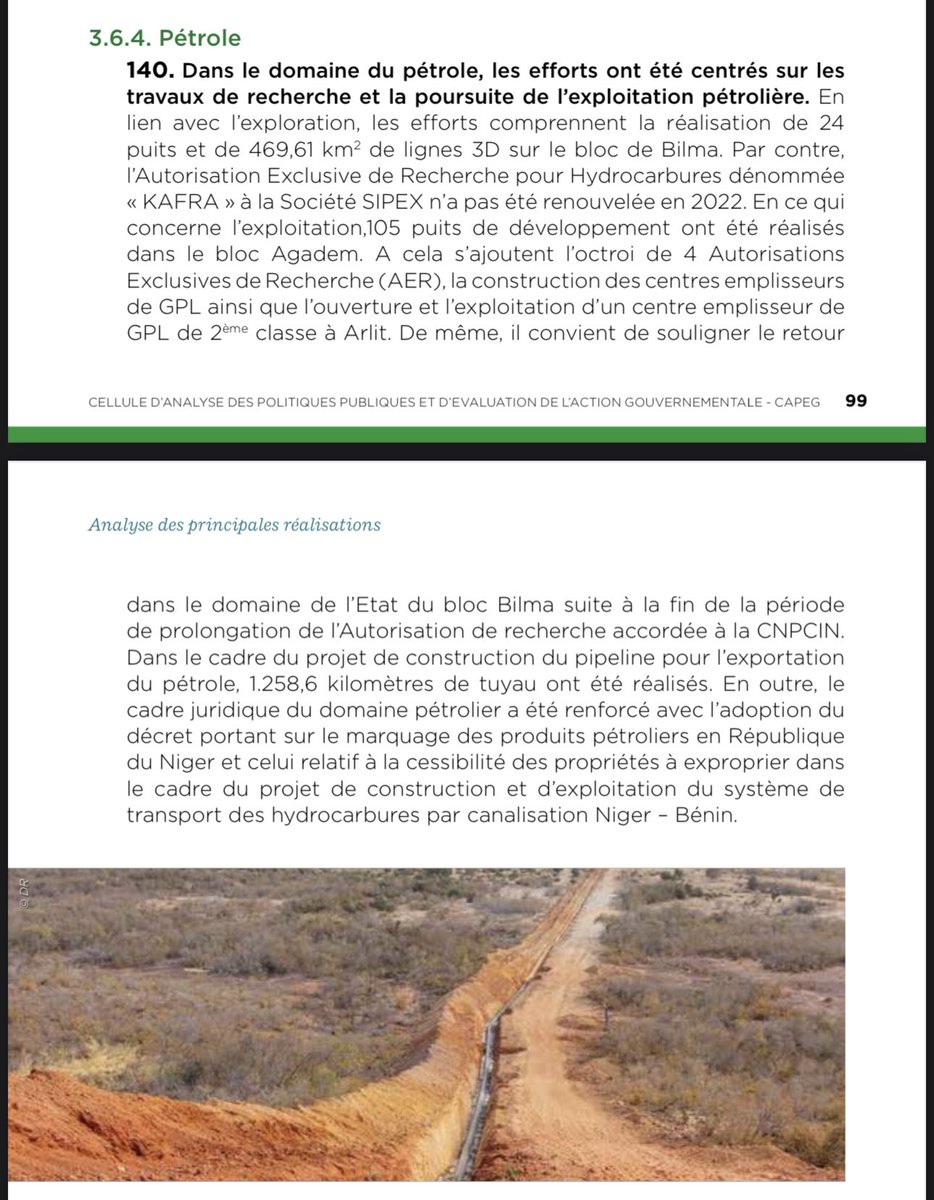 Lire ci-dessous le bilan de deux ans des actions du Président de la République SEM <a href="/mohamedbazoum/">Mohamed Bazoum</a> dans le secteur pétrolier.