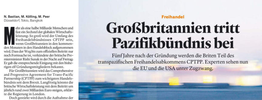 Baker McKenzie GER (@bakermcger) on Twitter photo Zum Thema #Freihandel heute im <a href="/handelsblatt/">Handelsblatt</a>: #Großbritannien tritt #Pazifikbündnis bei - 5 Jahre nach der Gründung werden die Briten Teil des transpazifischen Freihandelsabkommens #CPTPP <a href="/nicole_bastian1/">Nicole Bastian</a> <a href="/martin_koelling/">Martin Koelling</a> <a href="/mpeer/">Mathias Peer</a> Zum Thema #Freihandel heute im <a href="/handelsblatt/">Handelsblatt</a>: #Großbritannien tritt #Pazifikbündnis bei - 5 Jahre nach der Gründung werden die Briten Teil des transpazifischen Freihandelsabkommens #CPTPP <a href="/nicole_bastian1/">Nicole Bastian</a> <a href="/martin_koelling/">Martin Koelling</a> <a href="/mpeer/">Mathias Peer</a>