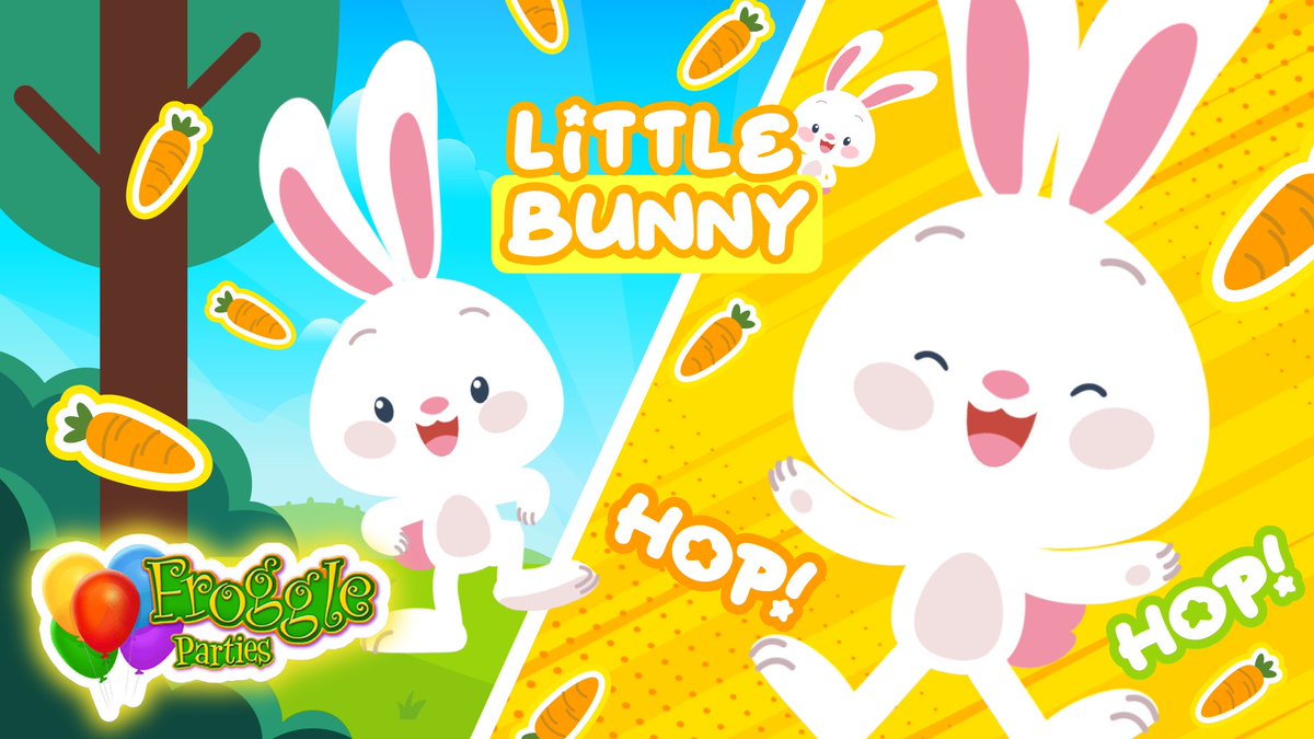 Just launched my new hopping bunny song! Super catchy Froggle #kidstune. More on the way.
youtu.be/XPpxdqiDw3I
<a href="/froggleparties/">Froggle Parties</a>

#happyeaster
#hoplittlebunnies
#hoplittlebunny 
#Littlebunny
#froggleparties
#hoppyeaster 
#kidsmusic 
#childrenssongs 
#kidsongs
#childrensmusic
