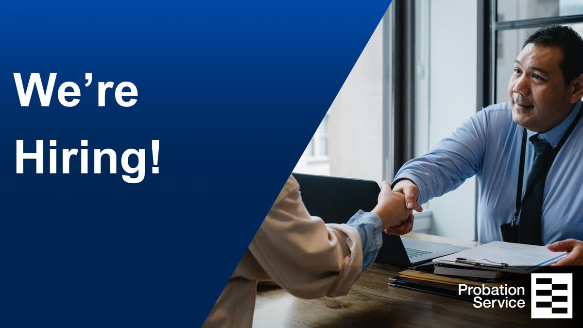 nwprobation's tweet photo. Recruiting! #jobopportunity #northwestprobationservice
👀 Vacancy: Receptionist Chester - Evening Cover
🗺️ Location: CHESTER
💷 Salary: £20,126 - £23,182
🗓️ Closing Date: 19/04/2023
👉 Link: 73357 - Receptionist Chester - Evening Cover - MoJ (https://t.co/AQT7YIqD5G) https://t.co/sveRBuJ03I