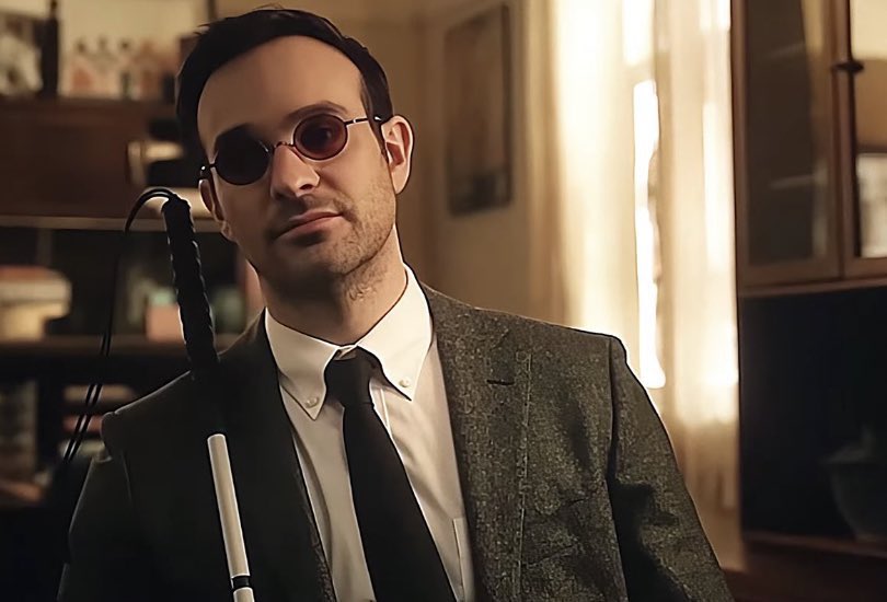 charliecoxfans's tweet photo. Let’s celebrate this “really good lawyer.” #MurdockMonday #MattMurdock #CharlieCox #Daredevil #DaredevilBornAgain #NoWayHome https://t.co/XQTSYbanjz