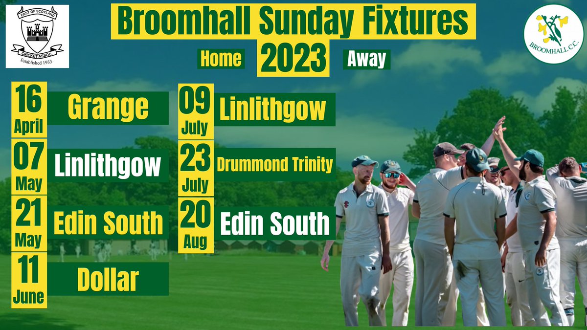 Broomhall CC tweet media