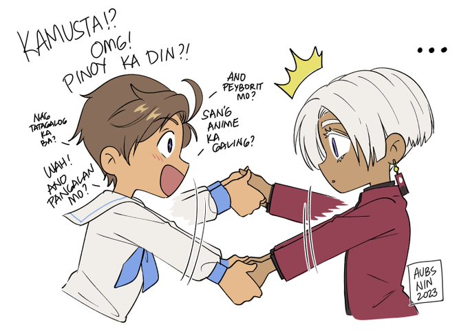 Izana and Piri are the only Filipino anime guys that I know 