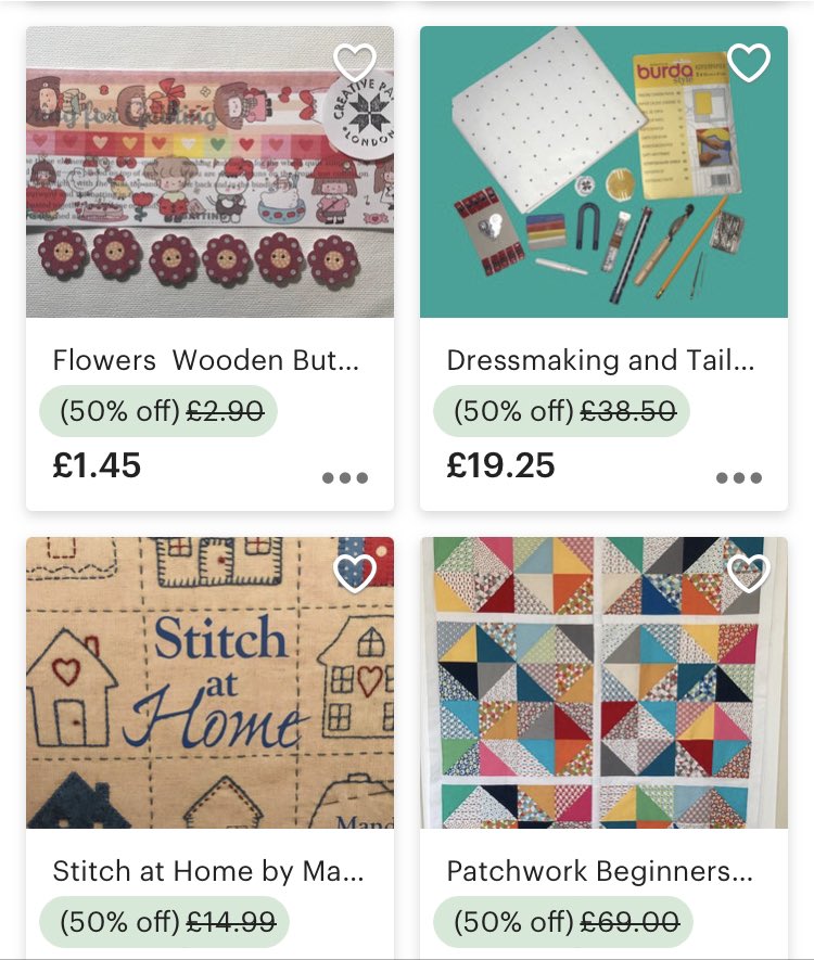 Creative_Patch's tweet image. Big sale all patchwork kits and products are with 50% off grab your favourite patchwork kits and products before everything goes, follow the link—- etsy.com/uk/shop/Patchw… #etsyseller #etsysales #etsysale #quilt #patchwork #quilting #craft #sales #Sales