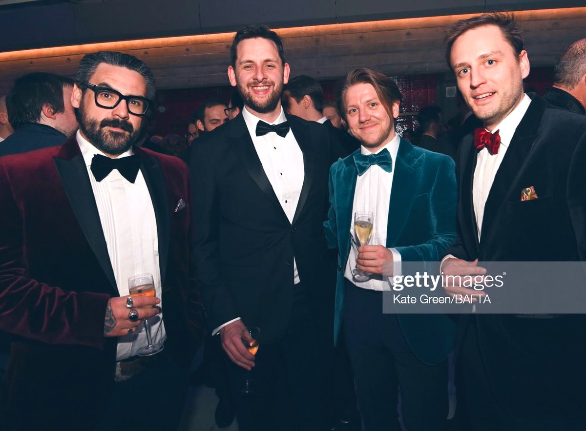 Look at these slick suede-suited gents 👀 #BAFTAGamesAwards