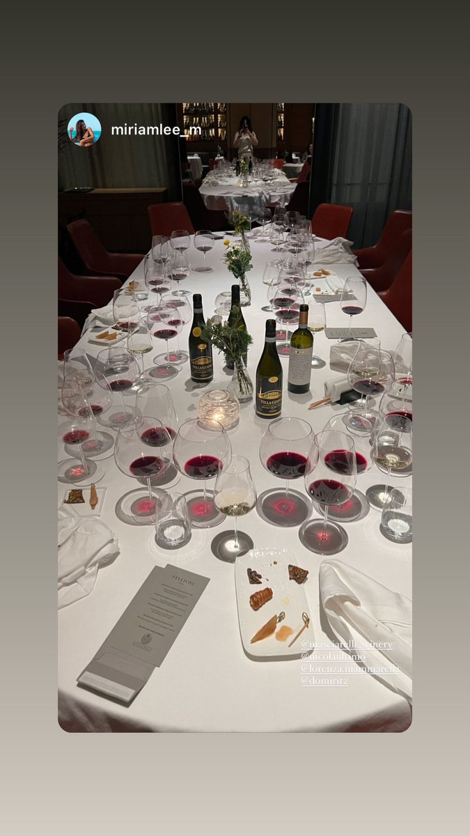 Le belle Tavole a fine serata al Pellico3 del Park Hyatt Milano