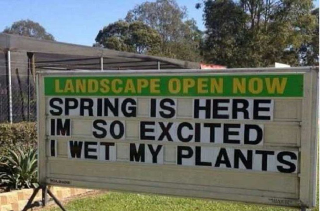 It's April. It's spring which means it's practically summer. Get us to pub garden drinks 🍻