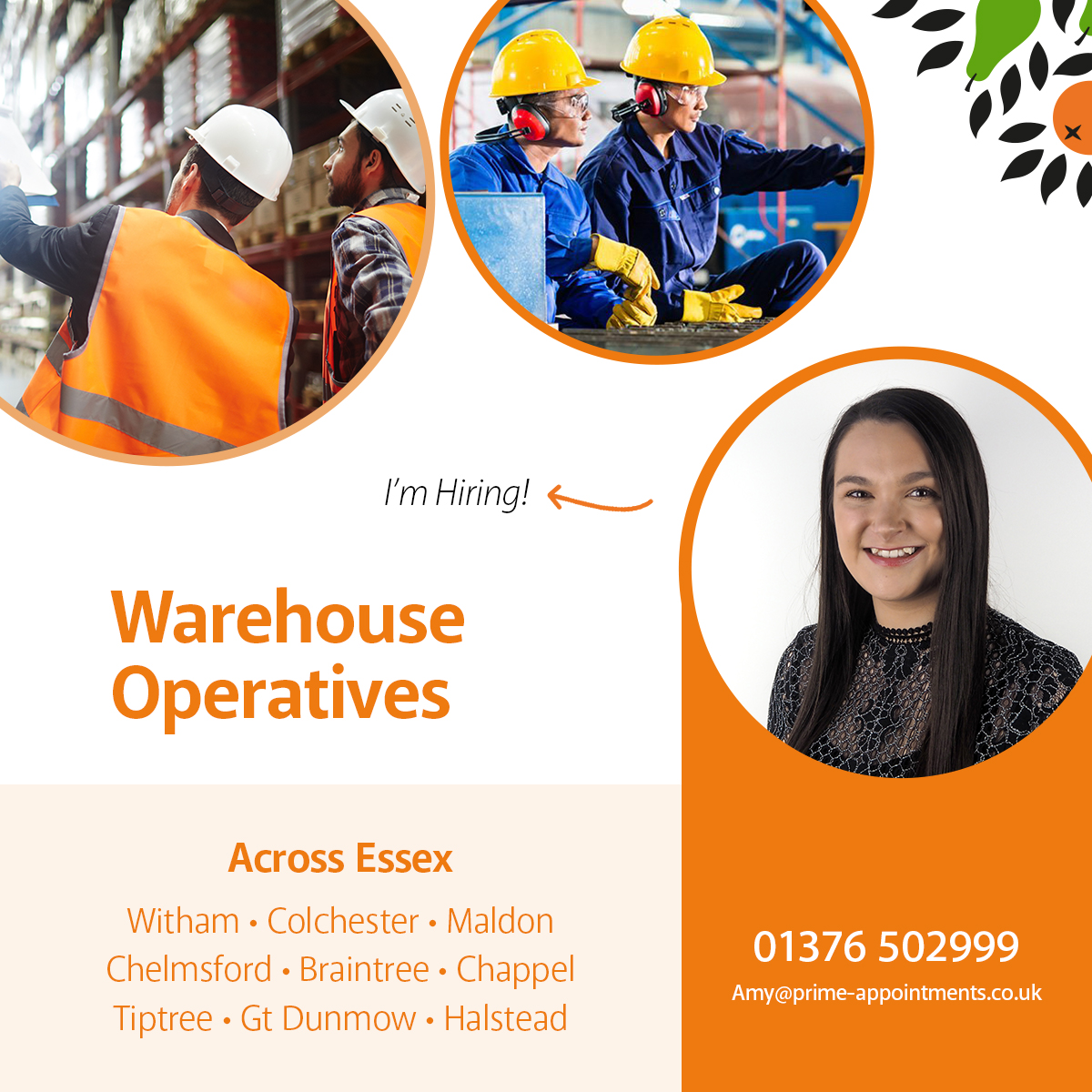 We're hiring Warehouse Operatives!

If you're physically fit and able and fancy a hands-on manual job then take a look at the current Warehouse Operative roles here: bit.ly/3zBBBZ3 Or call Amy on 01376 502999 to find out more.

#RecruitmentAgency #WarehouseOperatives