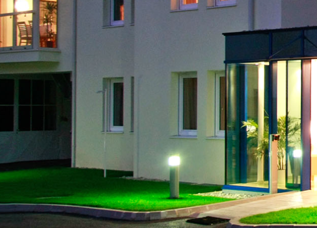 bei der Gastgeber-Familie Schobert und ihrem Team