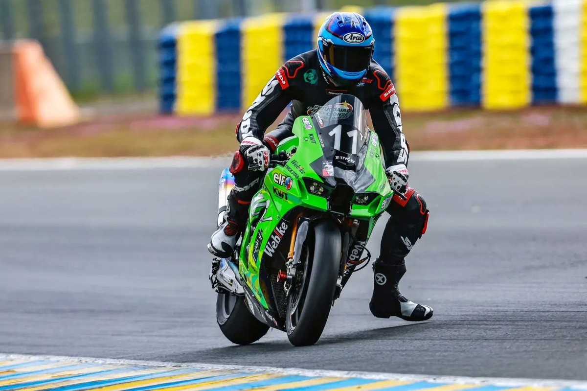 Premier test en vert sur la mythique #11 ✅️ 
Beaucoup de tours au Mans pour préparer mes débuts en <a href="/FIM_EWC/">FIM EWC</a> avec <a href="/kwt_japan/">Team Kawasaki Webike Trickstar Japan</a> 

First test in green on the mythical #11 ✅️
Lots of laps at Le Mans to prepare  my <a href="/FIM_EWC/">FIM EWC</a> debut with <a href="/kwt_japan/">Team Kawasaki Webike Trickstar Japan</a> 

📸 <a href="/goodshoot1968/">GOOD-SHOOT.COM</a> / <a href="/william_bbx/">WJ</a>