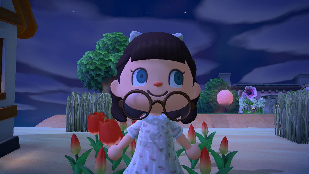emma 🌼 on Twitter "Did I miss the acnh chin glasses update?"