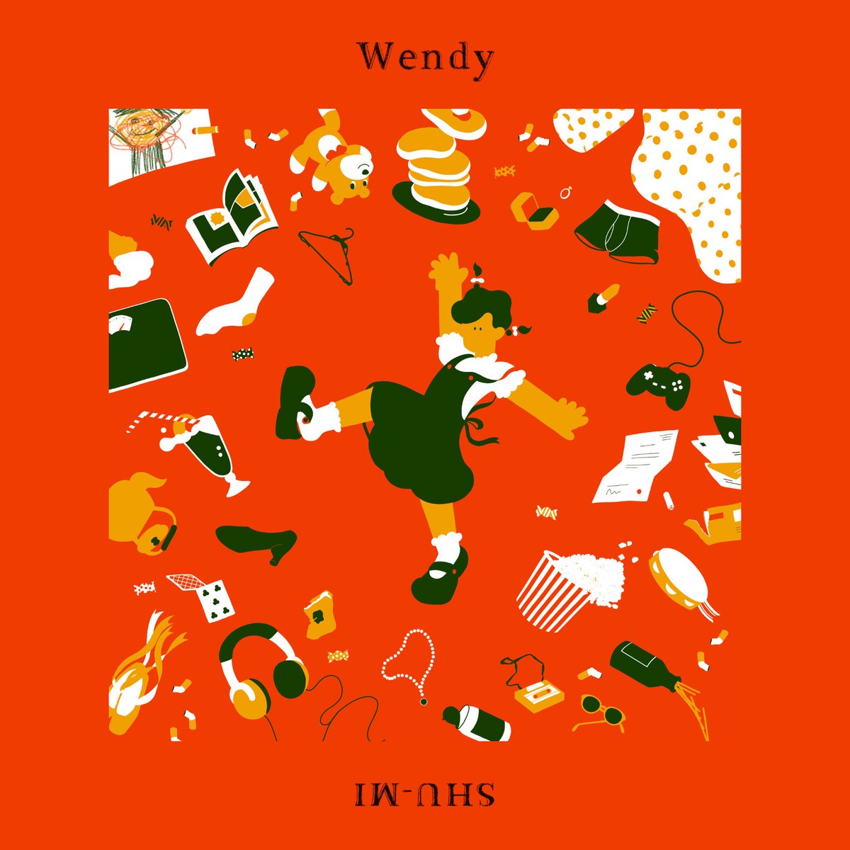 SHU_MI2018's tweet photo. 🍔ジャケット公開🍔
2023/4/19
New Single "Wendy"
Release!!
イラスト：YUKA @bochon922_e https://t.co/sa3R25hyS4