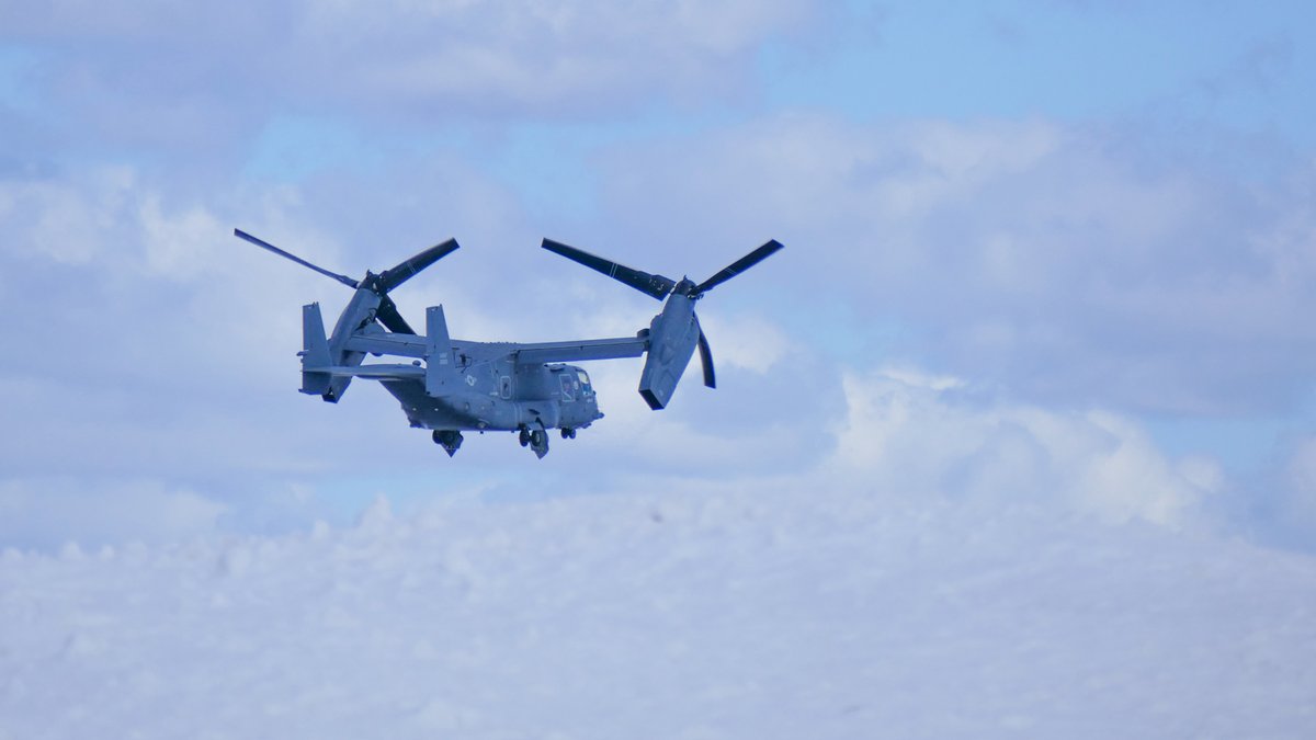 Yhdysvaltojen 🇺🇸 CV-22B Osprey-kuljetuskoneet osallistuivat 🇫🇮 Utin jääkärirykmentin päivittäiseen lento- ja koulutustoimintaan. Harjoittelu kansainvälisten kumppaneiden kanssa kehitti yhteistoimintakykyä suunnitelmallisesti.
#utjr #suorituskyky #valmius #yhdessä #usaf #352sow