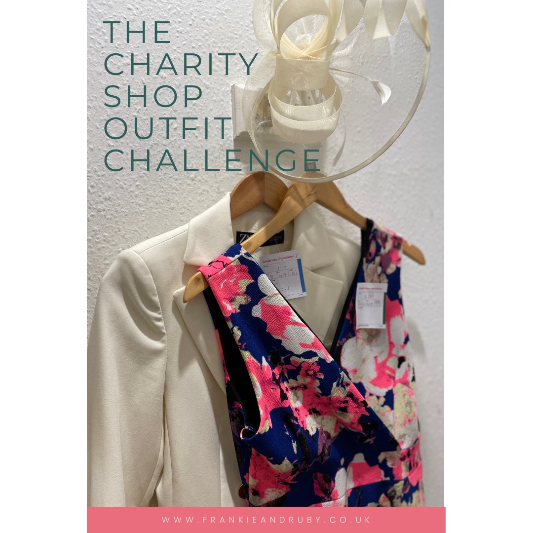 Is it possible to find an outfit for Ascot Racecourse from a charity shop? We took on the challenge in Maidenhead and this is the result:  frankieandruby.co.uk/blogs/sustaina…