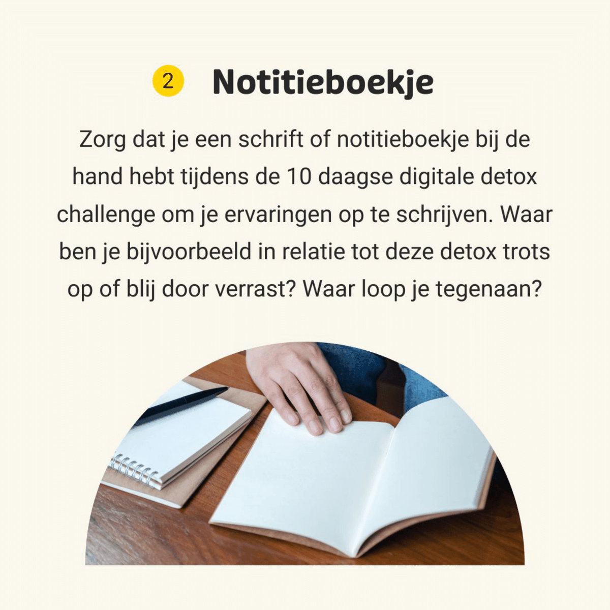 10DDDC's tweet photo. Wat zijn de voordelen van 10 dagen digitaal detoxen?

☀️ Je slaapt beter

☀️ Rust in je hoof

☀️ Sterkere relaties

Schrijf je gratis in via https://t.co/kDJhziREew

#digitalewelzijn #gezondheid #challenge https://t.co/FSJIdWPHFi