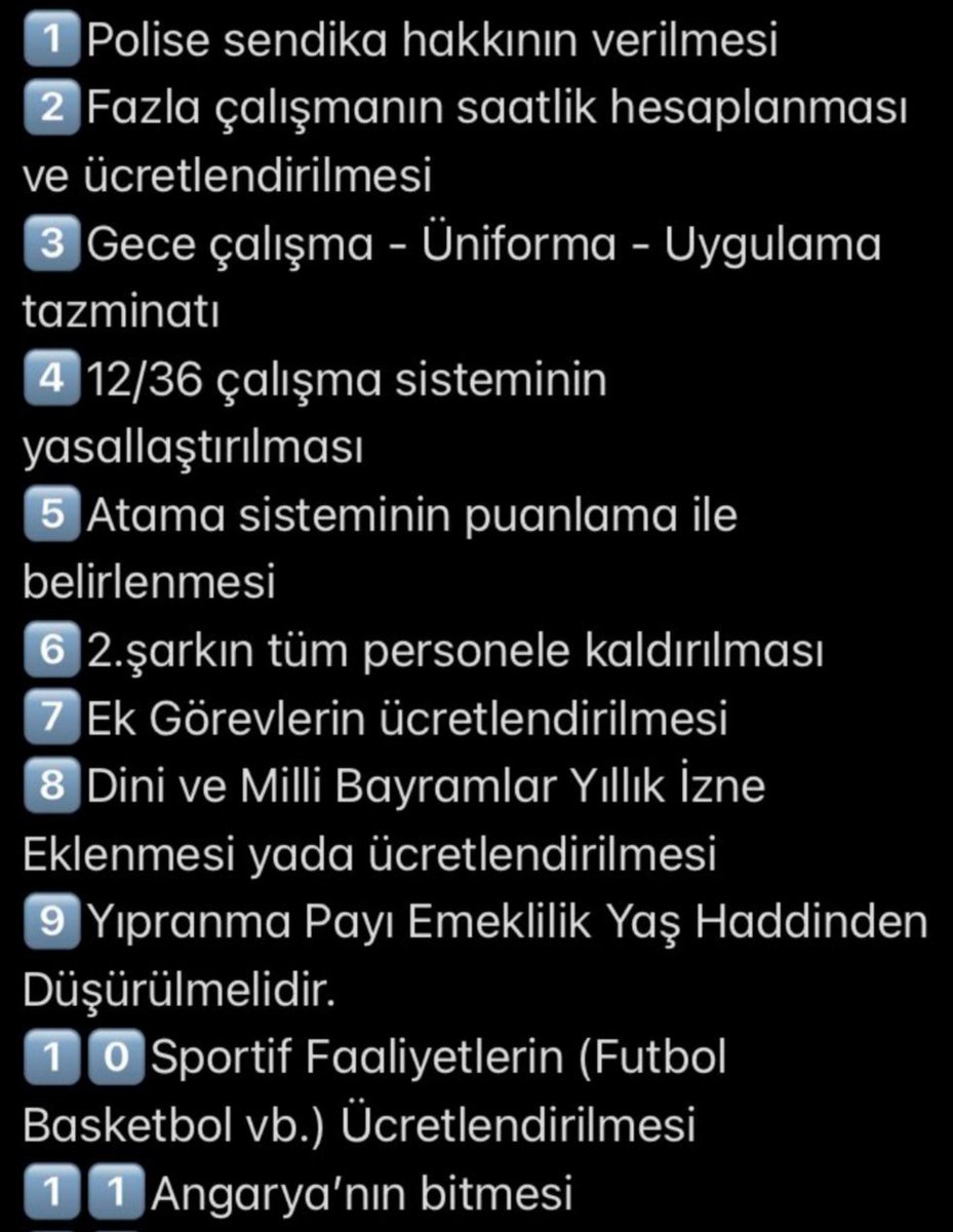 TutkumHobi's tweet photo. 10 Nisan Polis Bayramında!

Polislerimiz müjde bekliyor!
#Polise10NisanMüjdesi https://t.co/r8Kl8gdhB2
