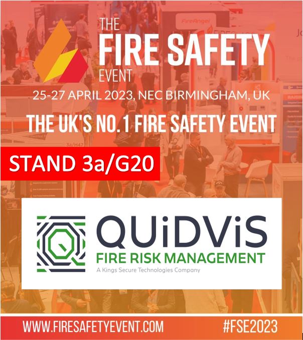 #Quidvis are attending the Fire Safety Event at The NEC, Birmingham in #April!

If you attending, please visit the #team at stand 3a/G20!

Register for a pass at the link below:
firesafetyevent.com

🎇 🔥 👩‍💻

#QVR #Quidvis #KST #FSE2023 #firesafety #fireprotection