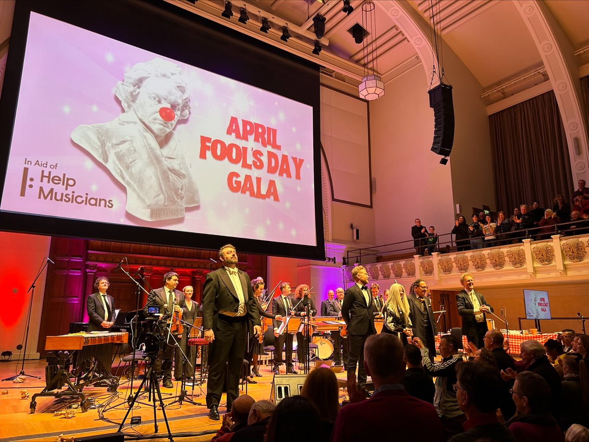 Help Musicians (@helpmusicians) on Twitter photo Thanks to everyone that attended Saturday's April Fool's Gala, and to @RainerHersch for creating such a fun event to raise funds for Help Musicians. <a href="/DameEvelyn/">Evelyn Glennie</a>, <a href="/zebsoanes/">Zeb Soanes</a>, <a href="/EarlOkin/">Earl Okin</a>, James Oldfield and all the performers were brilliant, it was a great evening. Thanks to everyone that attended Saturday's April Fool's Gala, and to @RainerHersch for creating such a fun event to raise funds for Help Musicians. <a href="/DameEvelyn/">Evelyn Glennie</a>, <a href="/zebsoanes/">Zeb Soanes</a>, <a href="/EarlOkin/">Earl Okin</a>, James Oldfield and all the performers were brilliant, it was a great evening.