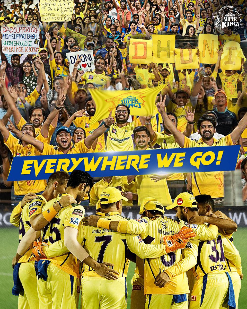 kartikjay's tweet photo. Chepauk is ready to blow the whistles. Let’s welcome the Kings back to their Den with a bang🦁🦁🦁🦁 #MSD #WelcomeBackCSK #CSK #ipl2023csk
#ipl2023 https://t.co/XFT2Zibrir