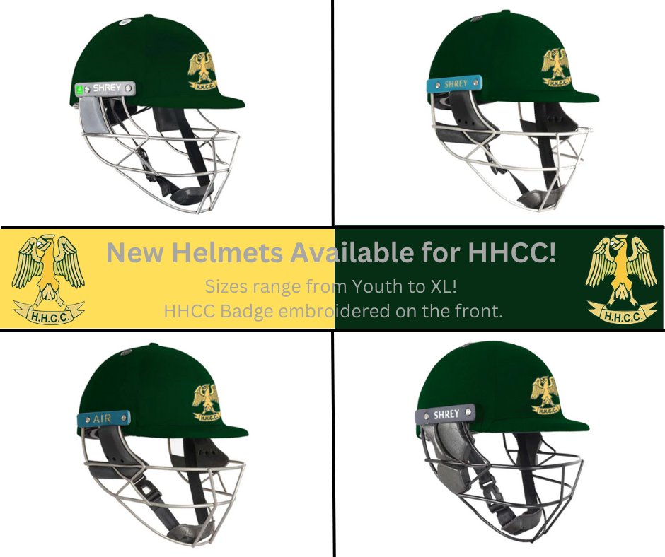 Exciting News!

We've just added 4 new Helmets to the <a href="/HaywardsHeathCC/">Haywards Heath CC</a> Club Shop! The HHCC Badge embroidered on the front.

gameforlife.co.uk/collections/ha…