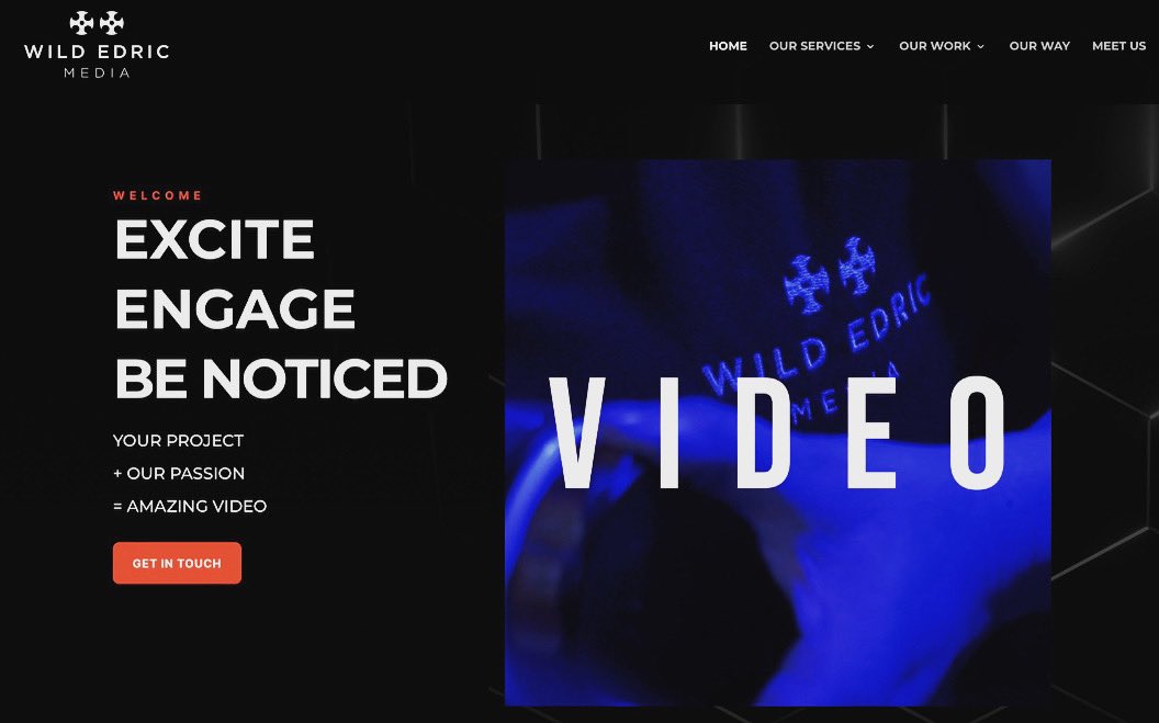 We have a new website! Check it out at wildedricmedia.com there’s loads of info about what we do and lots of examples of our work. We hope you like it. #newwebsite #thestudio #wildedricmedia