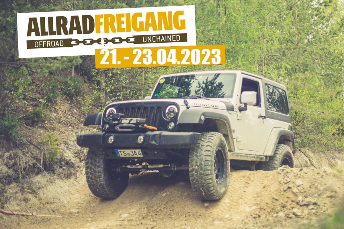 Von 21. bis 23. April wird es beim Allradfreigang 2023 auf 550.000 m2 wieder ausgiebig die Möglichkeit geben, eingewinterte Geländepraxis aufzufrischen. mup-l.ink/3zot0J0