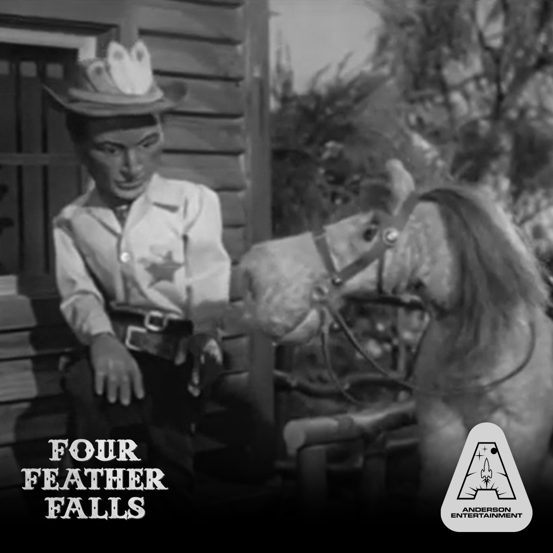 GerryAndersonTV's tweet photo. #Terrahawks was Gerry's first full series without Lew Grade since #FourFeatherFalls. But how does this cheeky #Western compare to the quirky #Terrahawks?
 
🐴https://t.co/gNXNIsvbIC
🕹️https://t.co/fZcOGkDMQO https://t.co/N9sU9idNxH