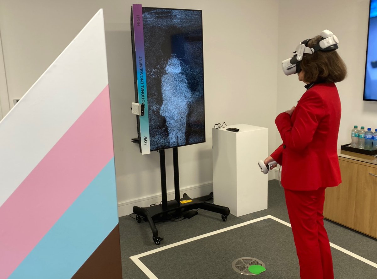 jahenry1's tweet photo. It was an honour to host the #LGBTQ+ VR Museum in our @DeloitteNI #Belfast office and for me to experience it first-hand! Thank you @AntoniaRForster and the creators for bringing this to life β weβre #ProudAtDeloitte to partner with you and share theπ³οΈβππ³οΈββ§οΈstories π
#DifferentLens https://t.co/R3gKajeG6l