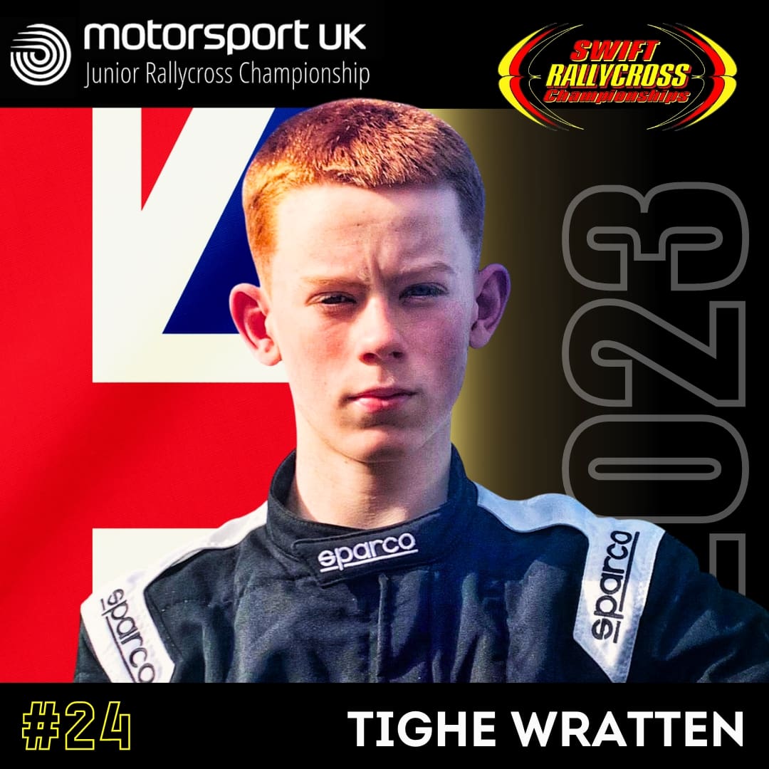 🟡 JUNOR DRIVER 🟡

NAME:  TIGHE WRATTEN
AGE: 14
RACE NO: 24
HOMETOWN:Chelmsford
PREVIOUS EXPERIENCE:Karting Championship titles x 🏆🏆🏆🏆
"My aim is to learn the new tracks and see where I can go.
Hopefully I can get some good finishes and most importantly enjoy the season."