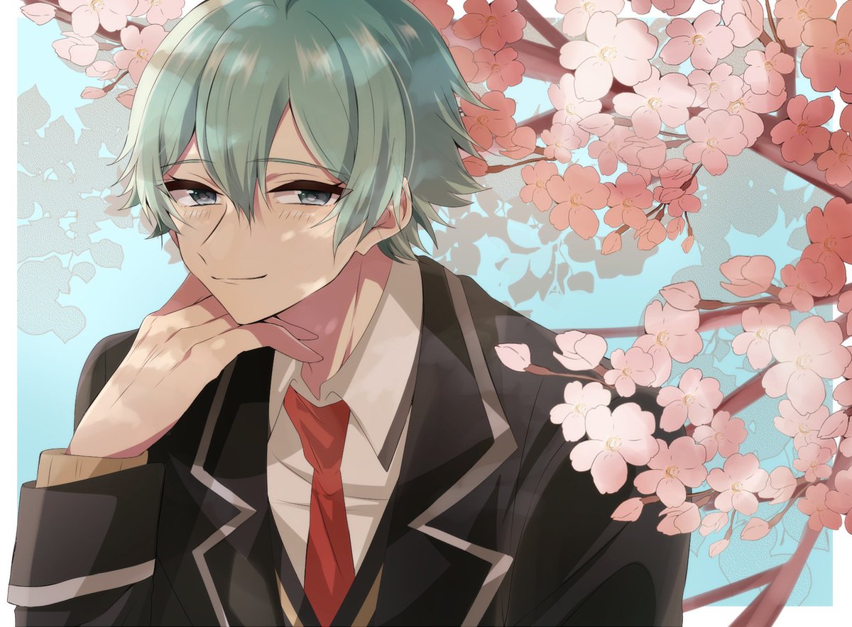 「春は碧くんを描きたくなる 」|やえがし🍎🌟のイラスト