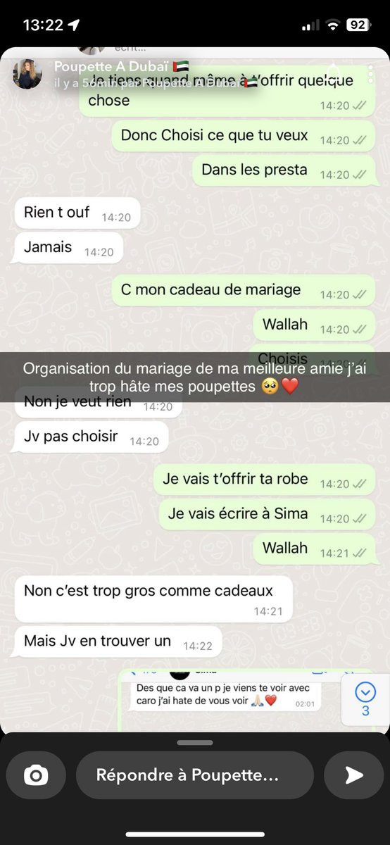 sofiiaaa213's tweet photo. Pourquoi elle ce sent tjr obliger de prouver et montre le peu qu’elle fait comme ça wsh sayez sur toute la conv elle montre ce qu’elle veut offrir pour prouver en mode j’offre je suis pas un rat et j’offre un gros truc comme ça le jour j personne s’attaquera à elle #poupettekenza https://t.co/8nVzxFeREG