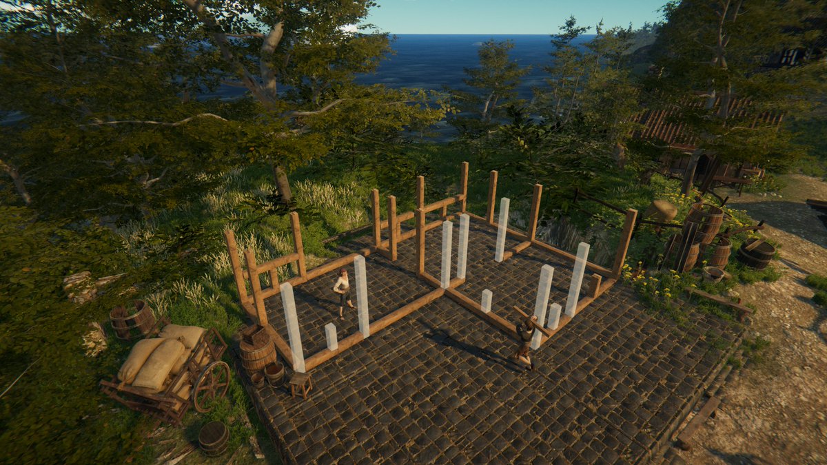 ShipBuilderGame's tweet photo. Building infrastructure on the island is an important part of being in the community.

It may get you a favour or two 😉

#gamedev #indiedev https://t.co/3RucmKJfL5