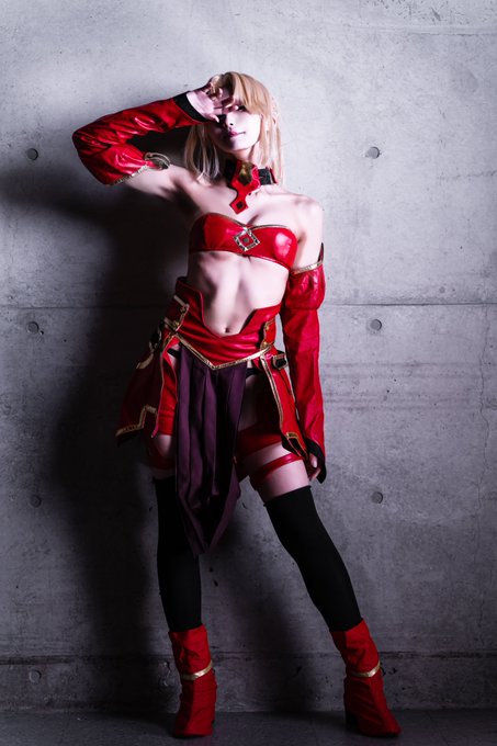 cosplay.   Fate/ Apocrypha?モードレッドp. 