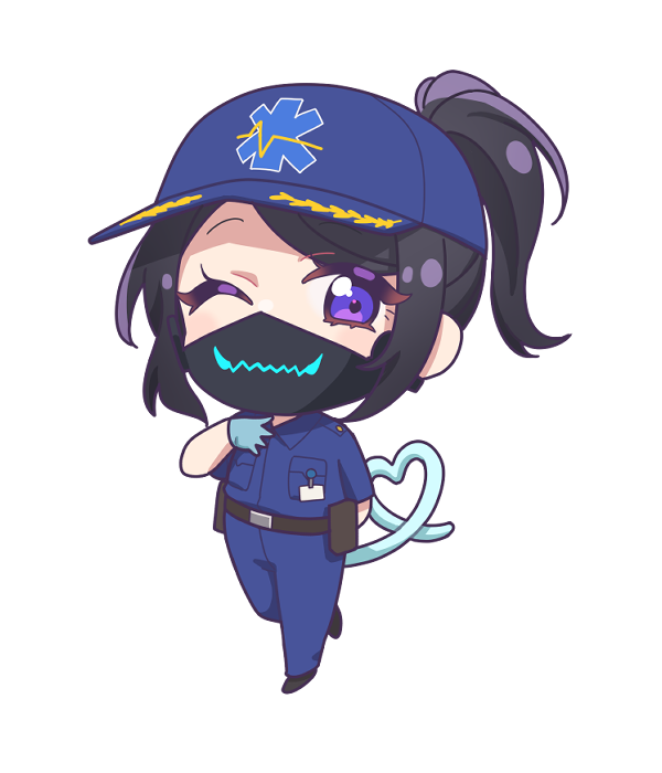 3人追加で描きました☀🚑 全員並べたらこんな感じ #ストグラファン