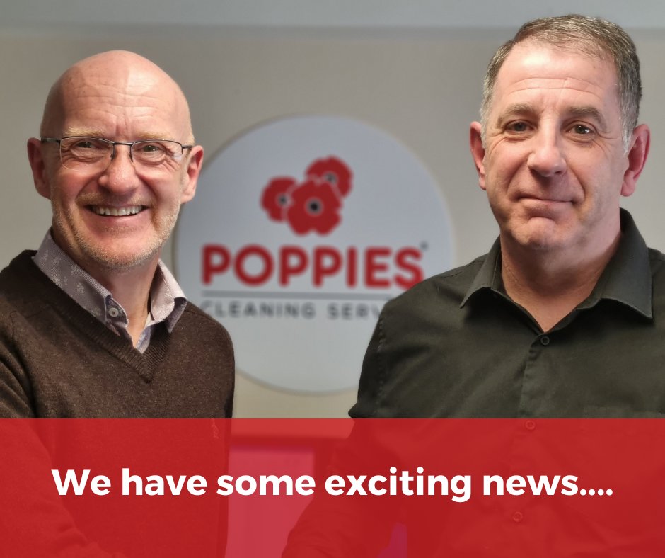 We would like to welcome our new branch owner John Burrows to Poppies, who is opening a new Poppies Cleaning Service of Nottingham East! 🤝
Congratulations! 

#NottinghamCleaningService #DomesticCleaningServiceNottingham #NottinghamBusiness #NottinghamCleaning