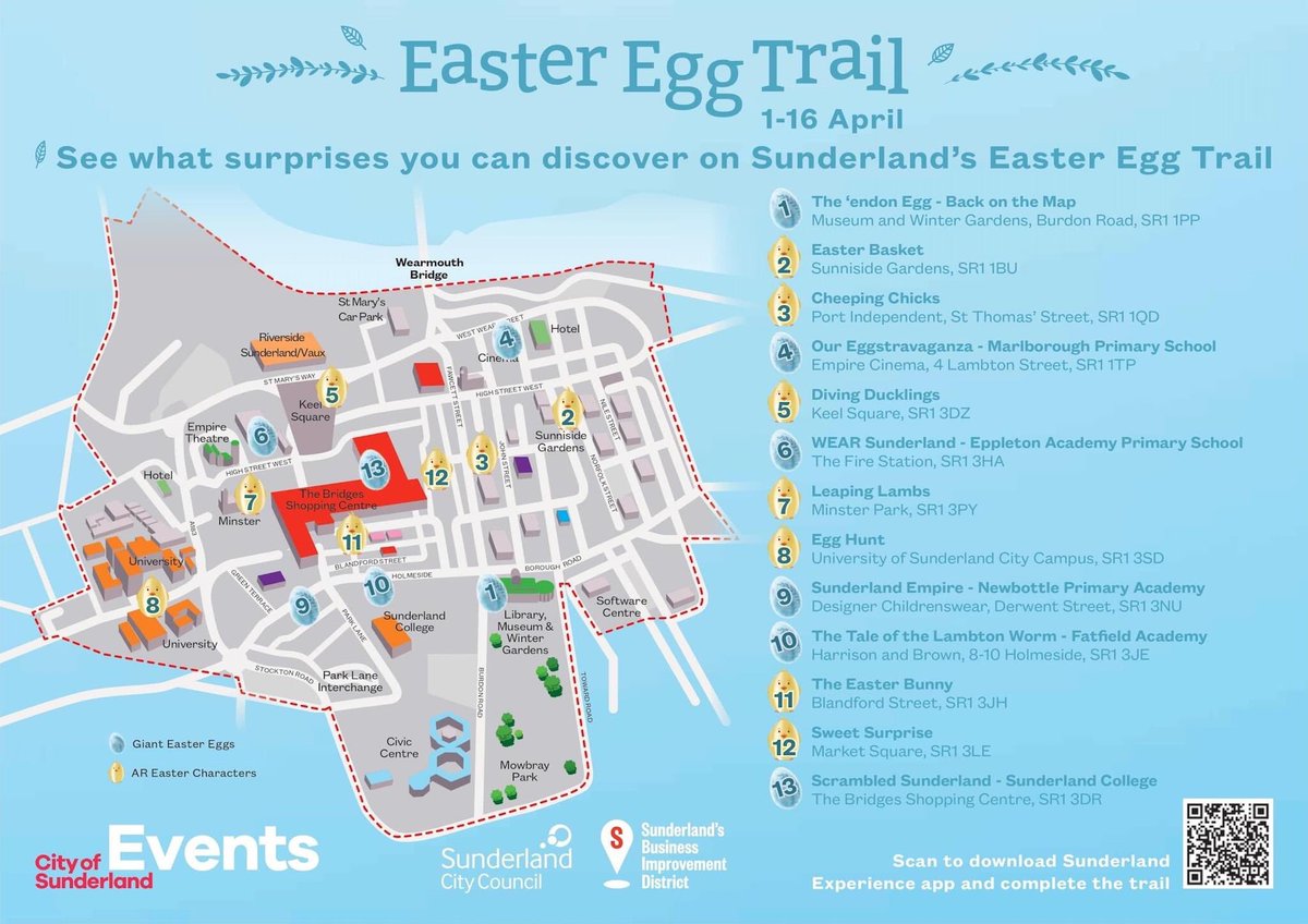 Our ‘Eggstravaganza’ egg is looking great at the Empire cinema in Sunderland as part of the Easter egg trail! #eastertrail #eastereggtrail #Sunderlandcitycouncil @sunderlandUK @visitsunduk @sunderlandvibe @SunderlandEcho