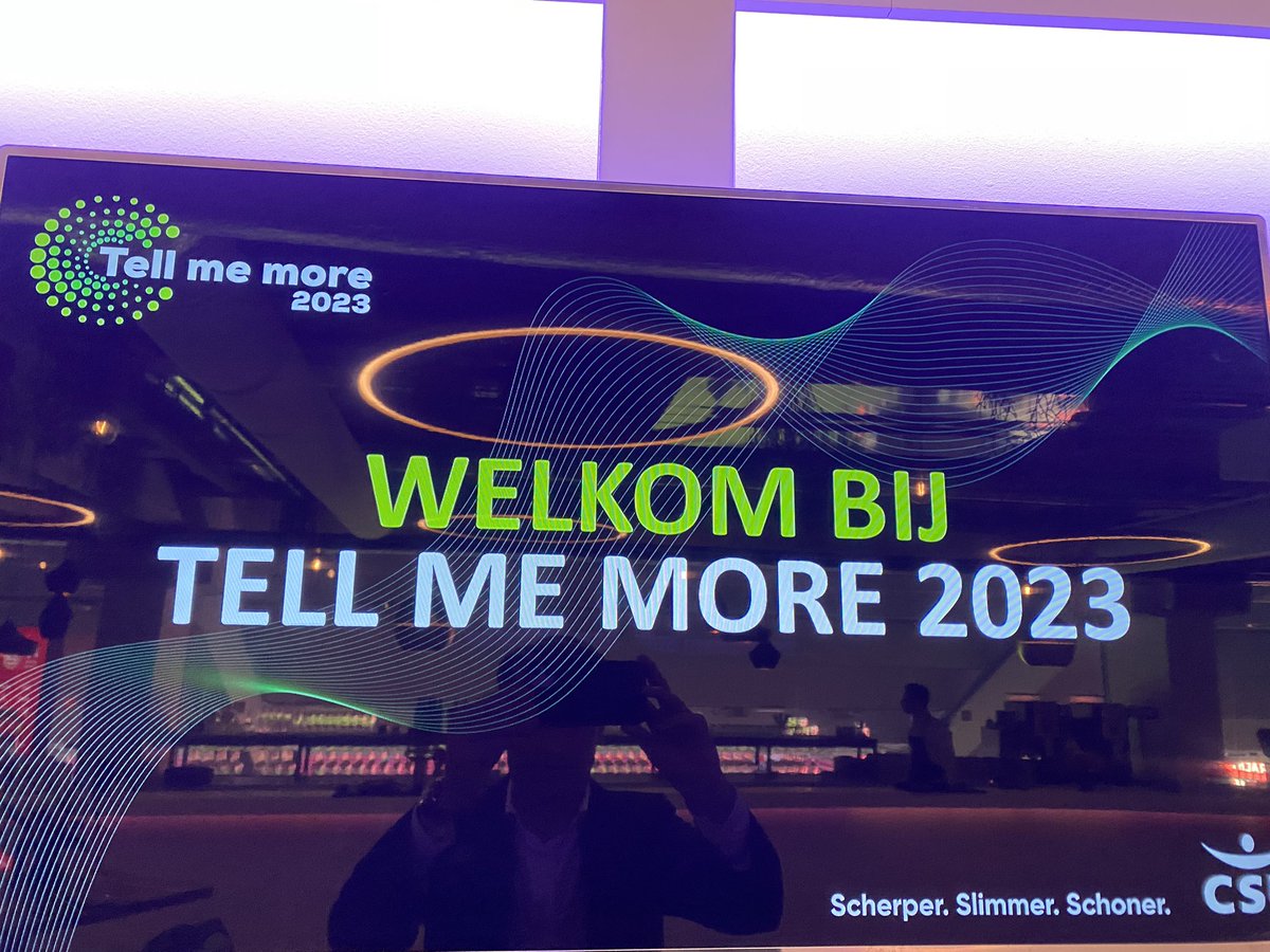 KolmanWard's tweet photo. Vandaag meer dan 200 relaties  en collega’s van @CSUcleaning mogen ontvangen in @PhilipsStadion voor onze jaarlijkse #Tellmemore.  Erg gaaf om de vele positieve reacties te mogen ervaren onder onze gasten bij het delen van onze velen #innovaties. https://t.co/TEC7IGkMe9