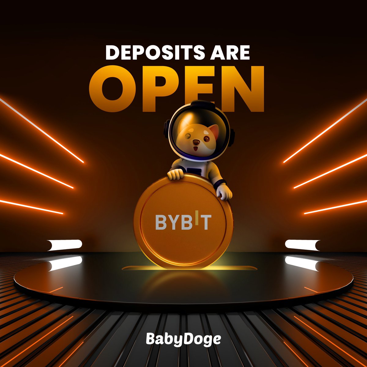 PenguPudgyPump's tweet photo. Tomorrow is the day #BabyDoge will be listed on @Bybit_Official 🔥 https://t.co/fPv4WYEOoj