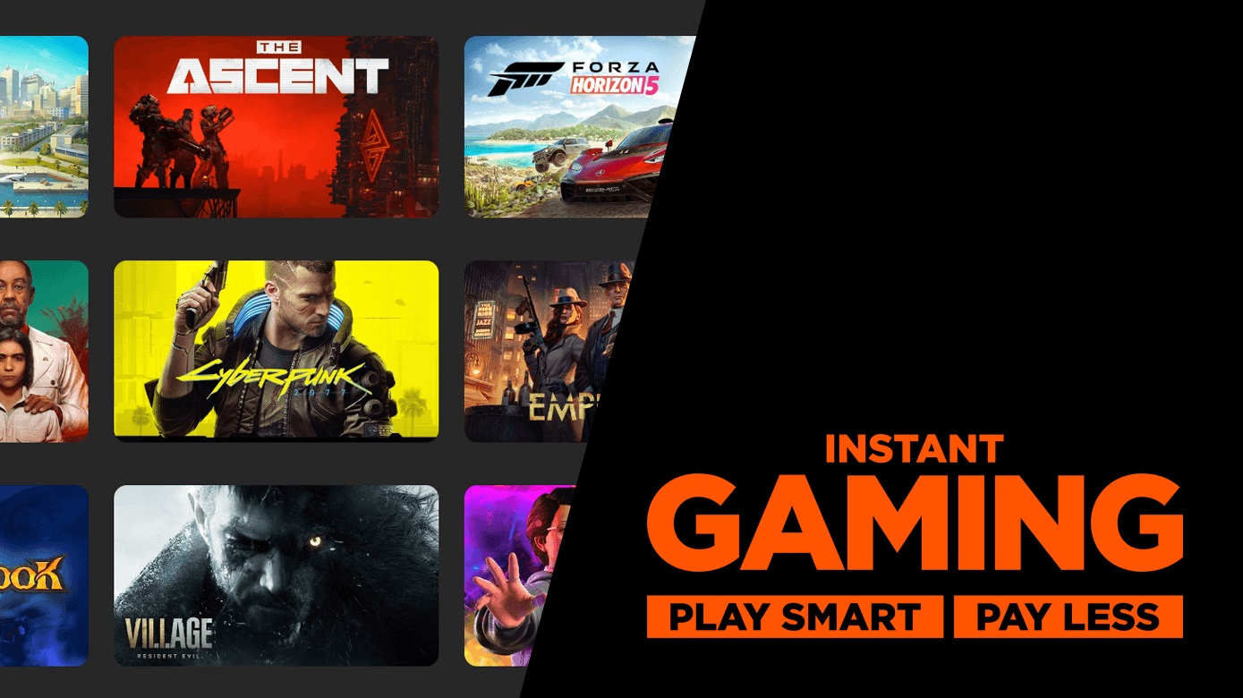 Eurogamer.pt on X: Giveaway Instant Gaming: Ganha Jogos e Gift Cards    / X