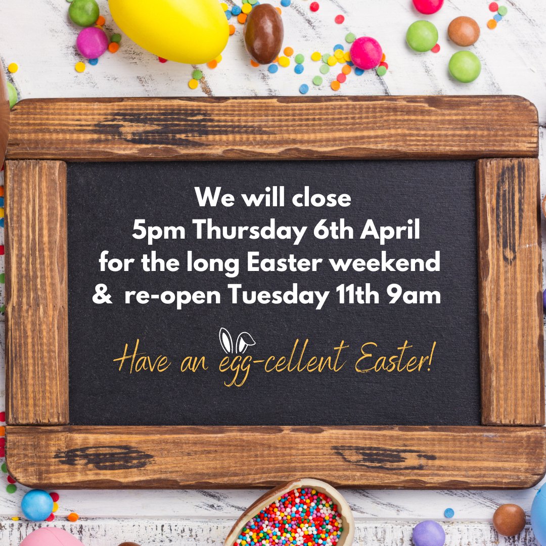 🍫  Our Easter opening hours.

🚚  Any orders placed after 2pm on Thursday 6th April will NOT be dispatched until we return on Tuesday 11th. 

🌷 Have a lovely Easter!

#Stoma #Ostomy #Ileostomy #Colostomy #Urostomy #OstomyLife #Hernia #HerniaSupport #NotEveryDisabilityIsVisible