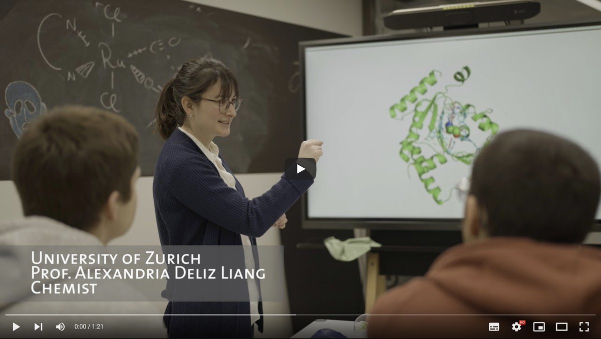 UZH Science (@uzh_science) on Twitter photo Meet this month's #WomanInScience Alexandria (Ali) Deliz Liang, #professor at <a href="/UZH_Chemistry/">UZH Chemistry</a>! Learn about her <a href="/lab_adl/">ADL-Lab@UZH</a> team's #interdisciplinary 💻🧪🛠️🦠 metalloenzyme engineering of new #enzymes in this
🎬 youtu.be/al5FKWl--AM
#WomenInScience #WomenInChemistry #SciComm Meet this month's #WomanInScience Alexandria (Ali) Deliz Liang, #professor at <a href="/UZH_Chemistry/">UZH Chemistry</a>! Learn about her <a href="/lab_adl/">ADL-Lab@UZH</a> team's #interdisciplinary 💻🧪🛠️🦠 metalloenzyme engineering of new #enzymes in this
🎬 youtu.be/al5FKWl--AM
#WomenInScience #WomenInChemistry #SciComm