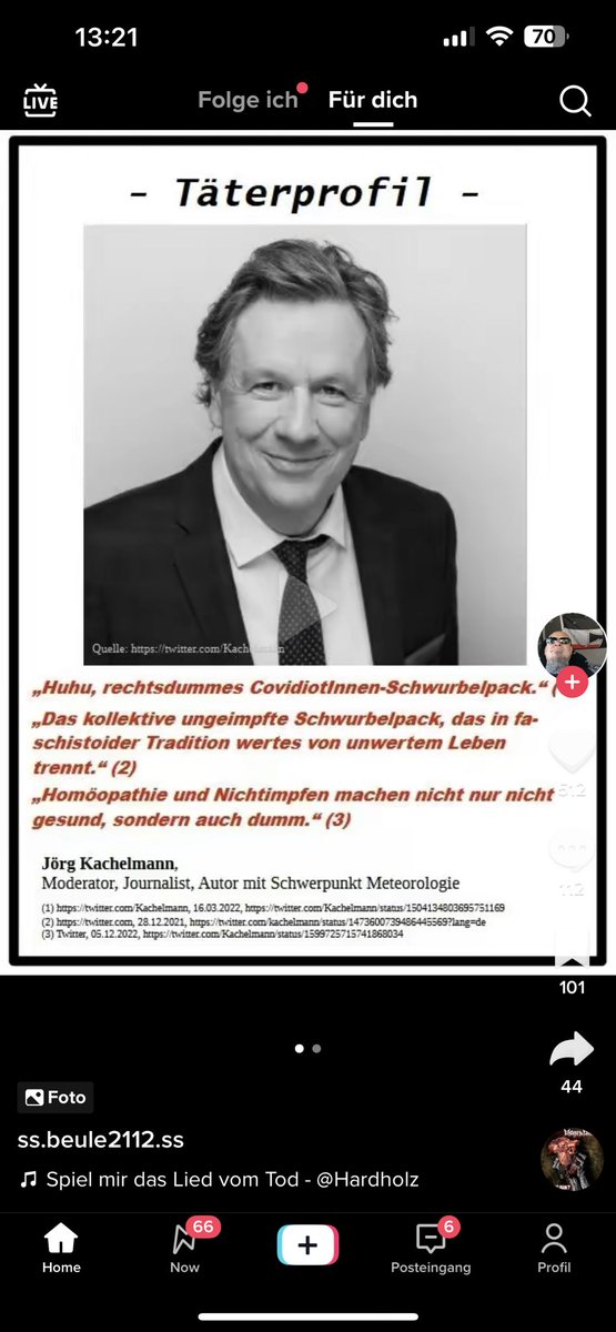 CaliPilotEU's tweet photo. Moin Herr @Kachelmann . Bin gerade bei TT über etwas gestolpert was Sie eventuell interessieren könnte oder sollte. Die https://t.co/aRaZGUEC9n veröffentlicht ein „Täterprofil“ untermalt mit „Spiel mir das Lief vom Tod“. https://t.co/jzR25ZjZWe