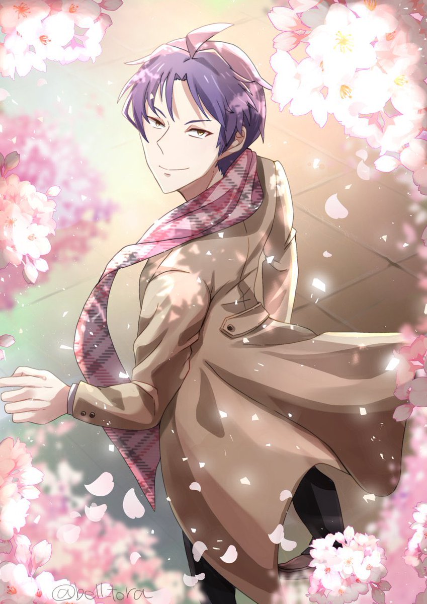 「#桜の作品でTLにも桜を咲かせましょう 」|べるとら🍑🦊🐧⛩のイラスト