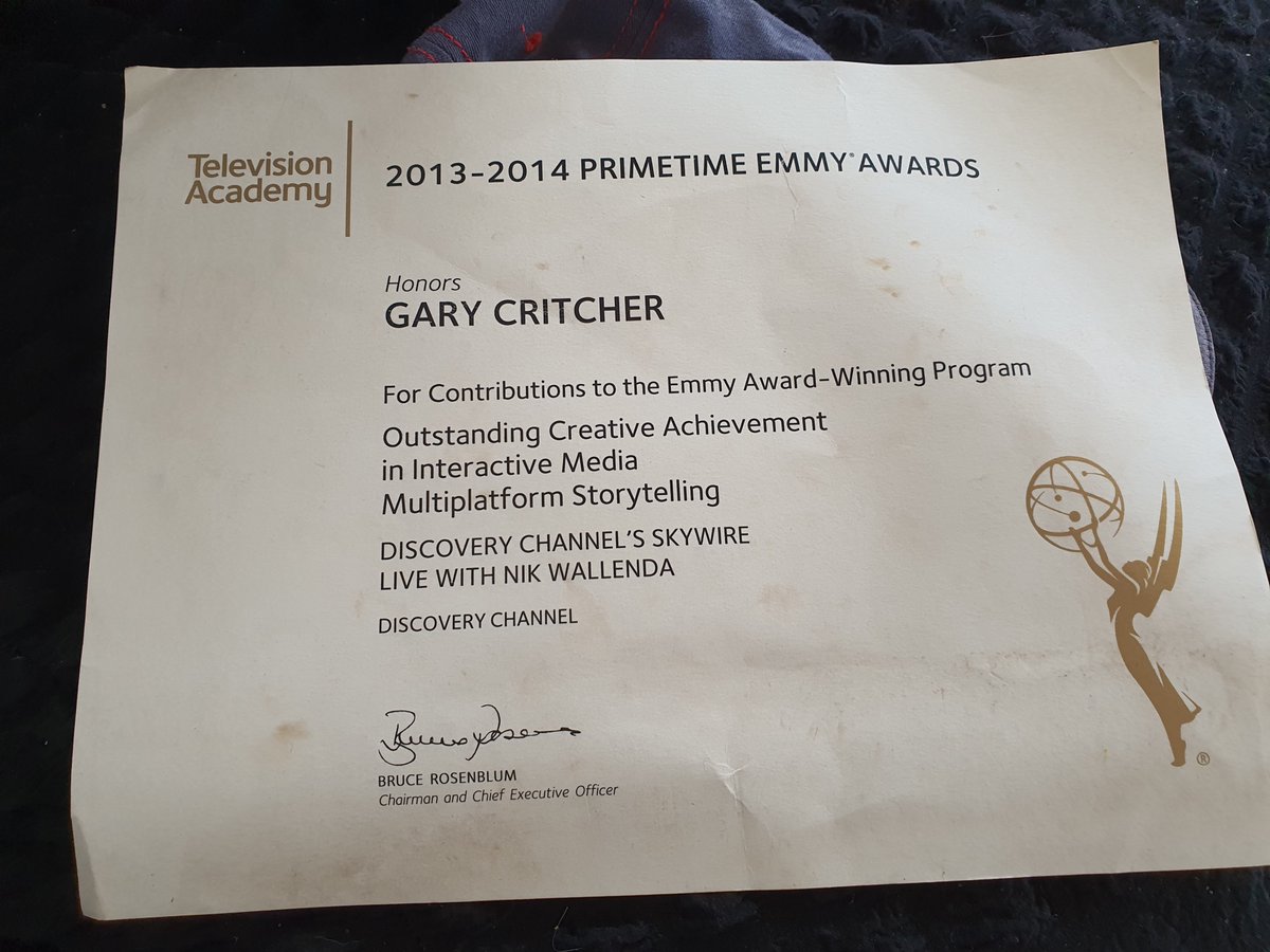 Yes, I have an Emmy. #emmy #primetimeawards