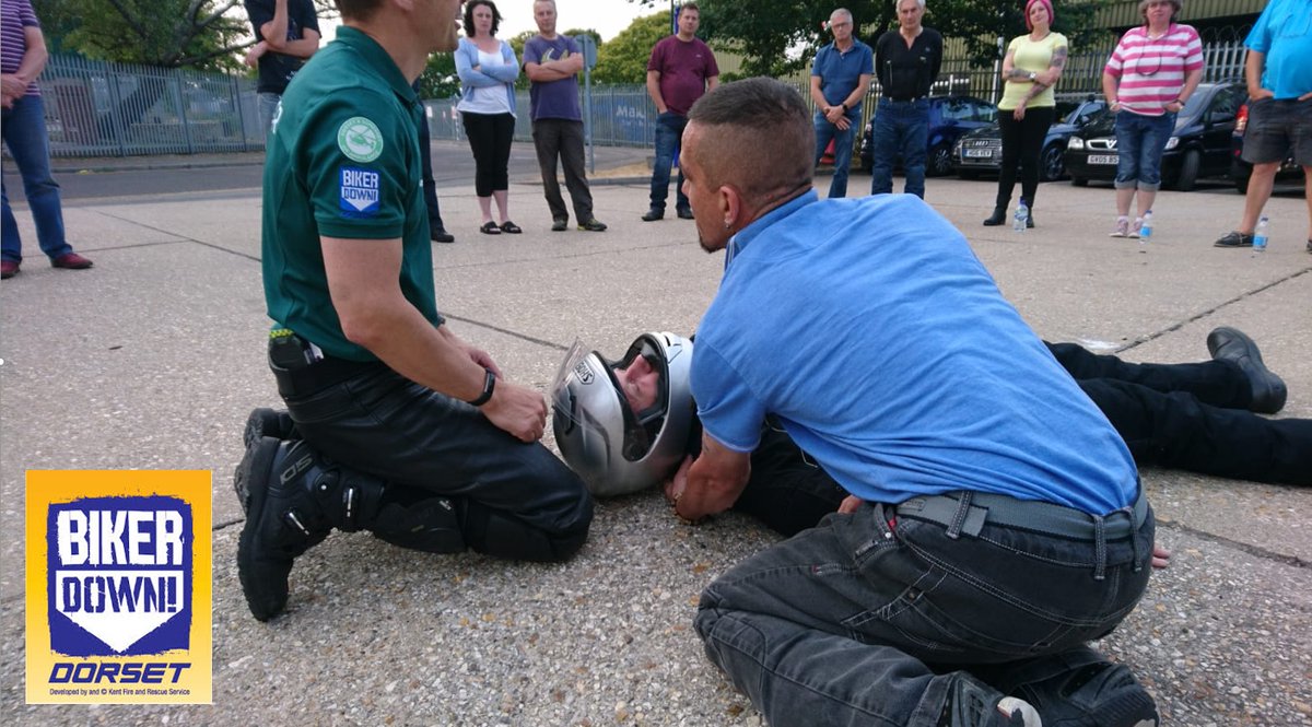 (1/2) It's #MotorcycleSafety Week &amp; DocBike are proud to support the campaign.

Would you know what to do if you came across the scene of a motorcycle collision? We want to encourage all motorcyclists to book onto a FREE #BikerDown course 👇